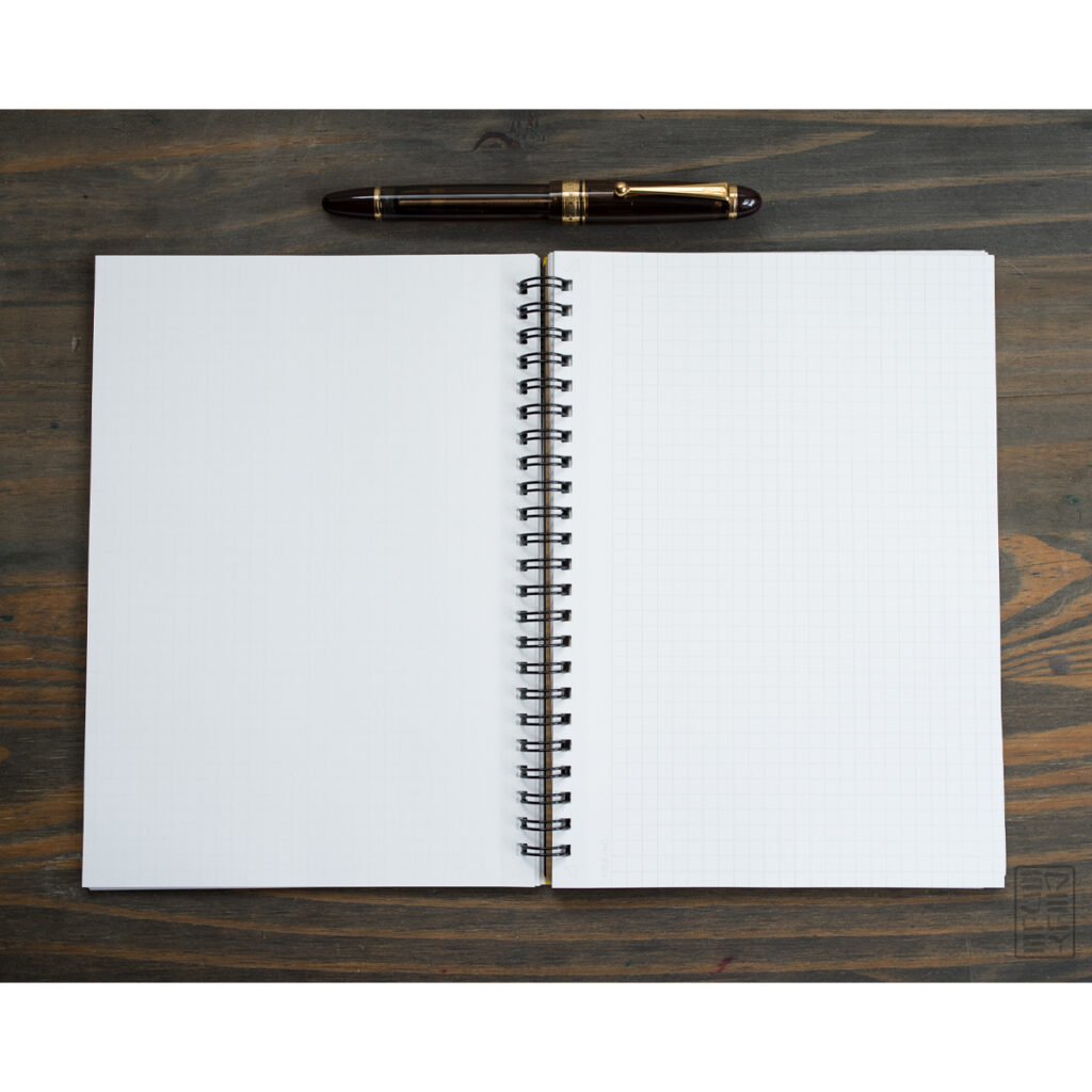 MARUMAN MNEMOSYNE NOTEBOOK SQUARE RULED 5MM A5 - Thef:;llstop