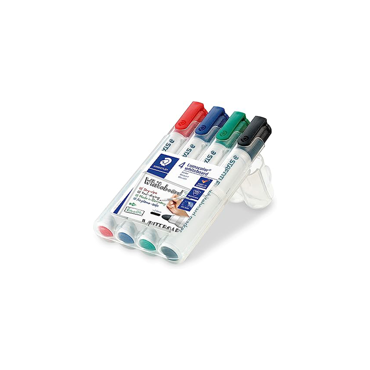 STAEDTLER LUMOCOLOR WHITEBOARD MARKER X 4 Thef;llstop