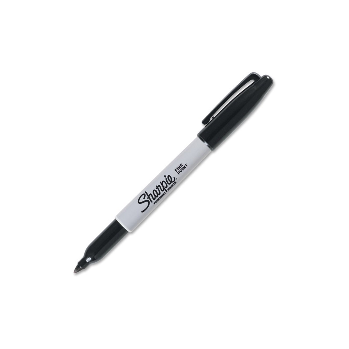 Sharpie Fine Tip Permanent Marker Black Quick Dry